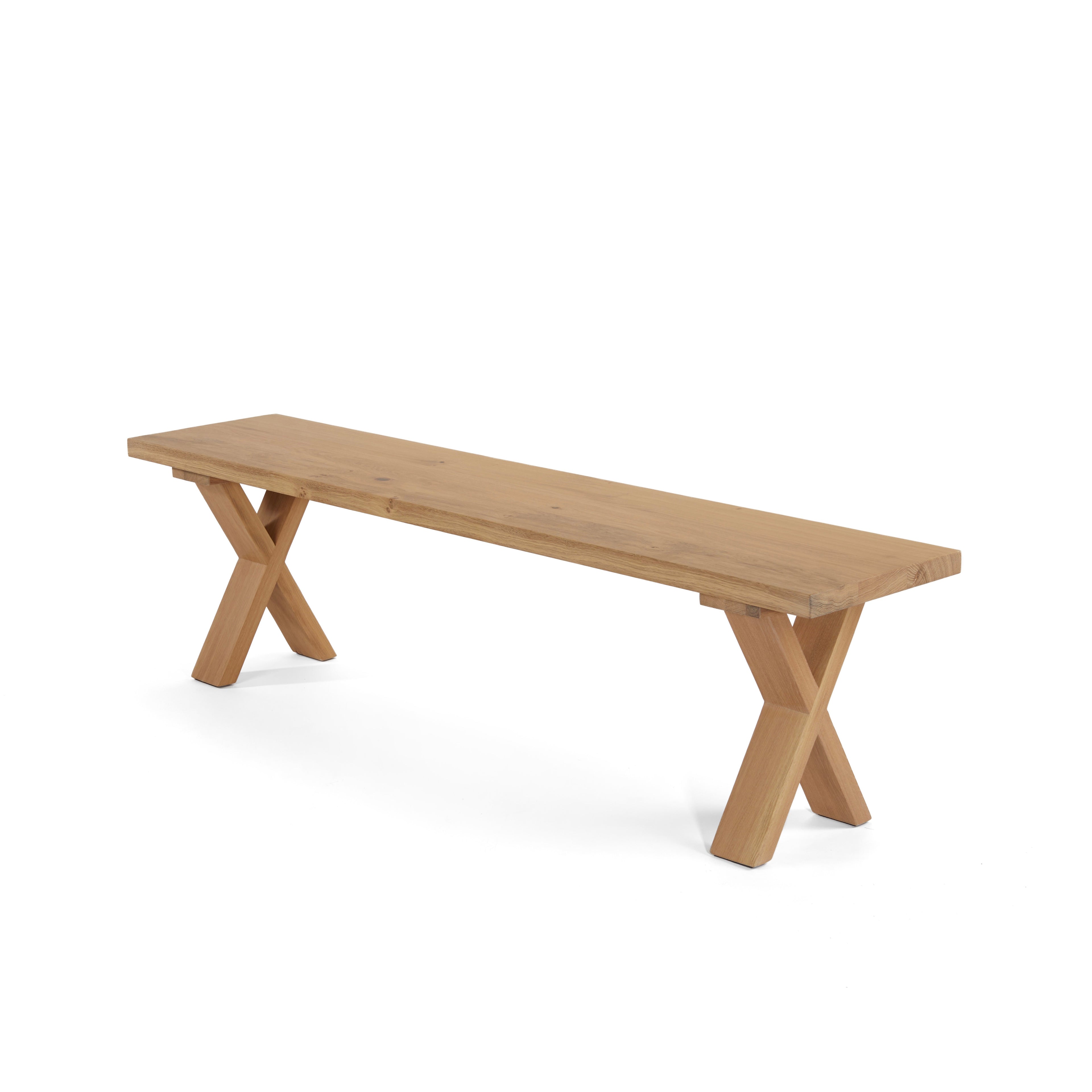 Oak Bench X