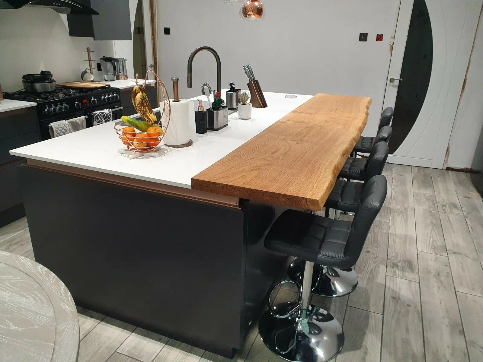 European Oak Live Edge Slabs | Fully Finished Oakguys