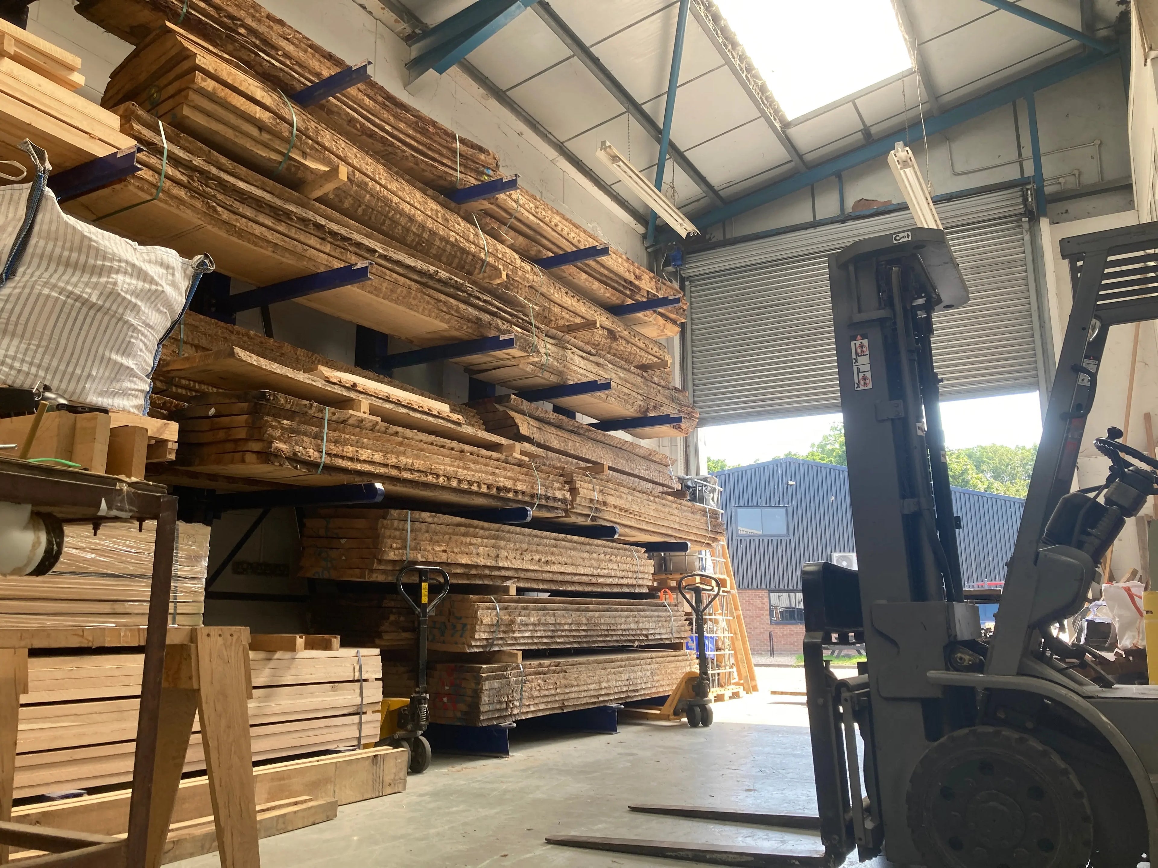 European Oak Live Edge Slabs | Planed & Sanded Oakguys