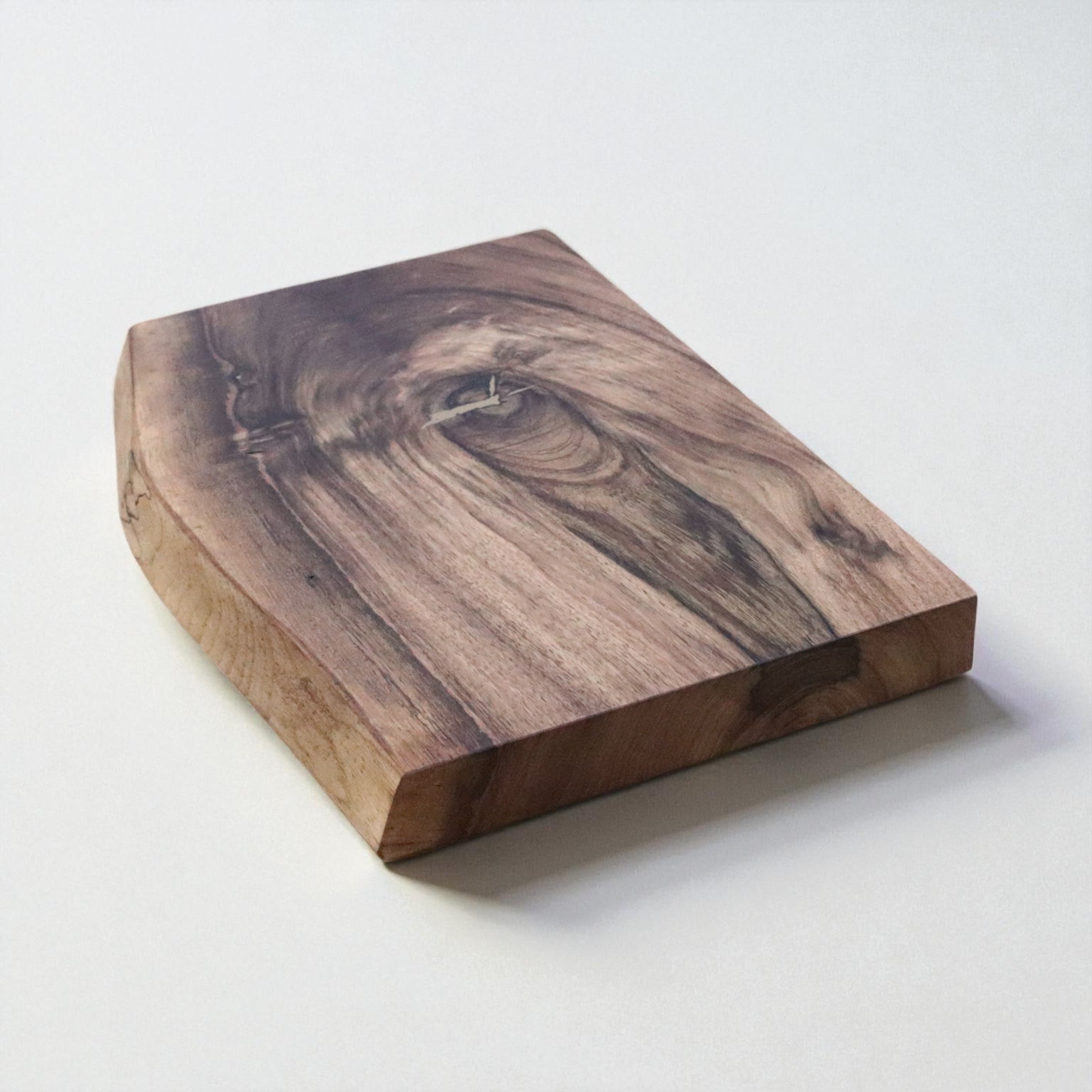 Solid Walnut Slab Chopping Board - Live Edge - James Martin Style