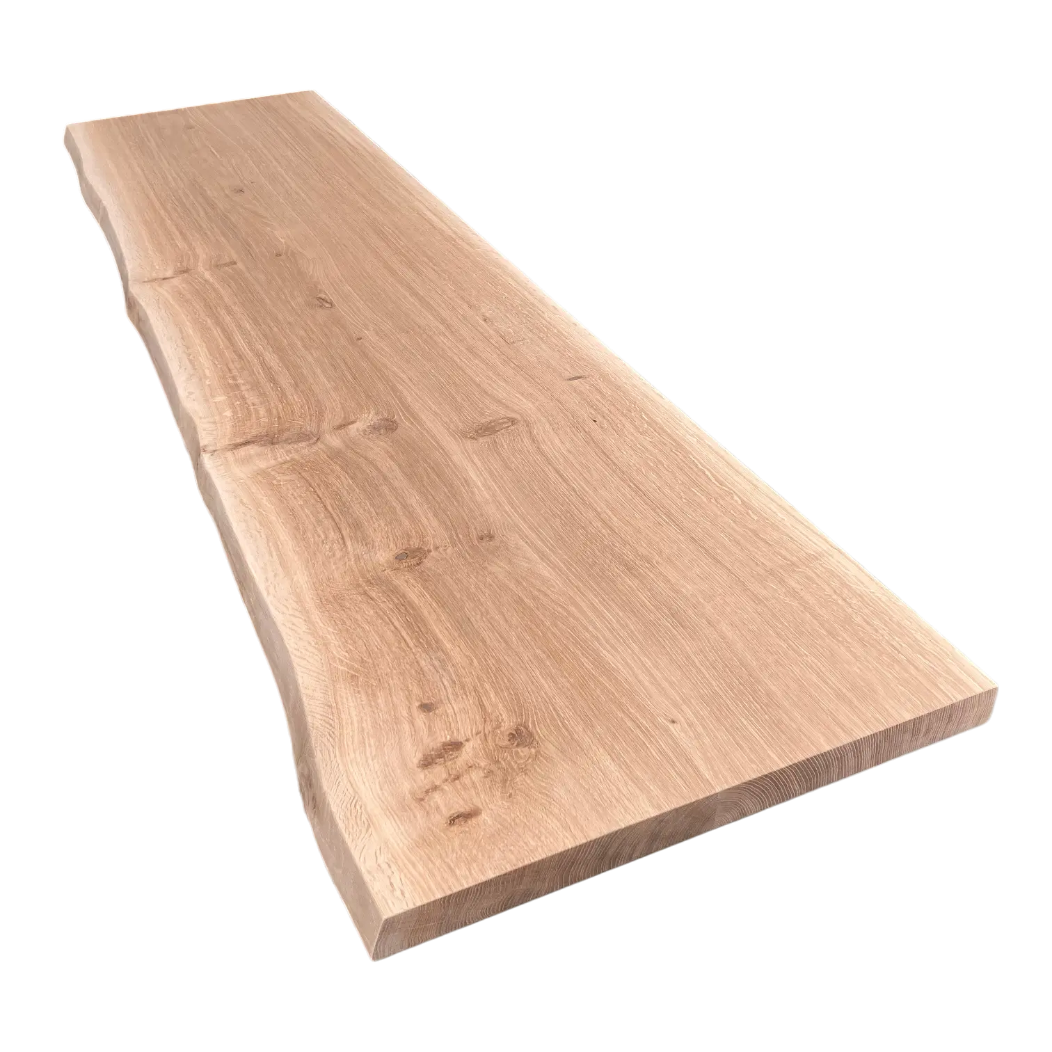 European Oak Live Edge Slabs | Fully Finished Oakguys