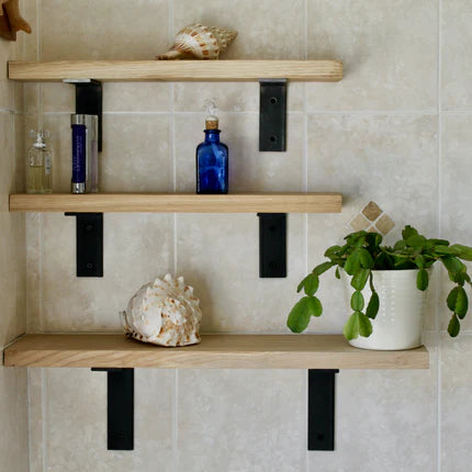 Live Edge Oak Shelves 40mm