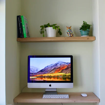 Live Edge Oak Shelves 40mm