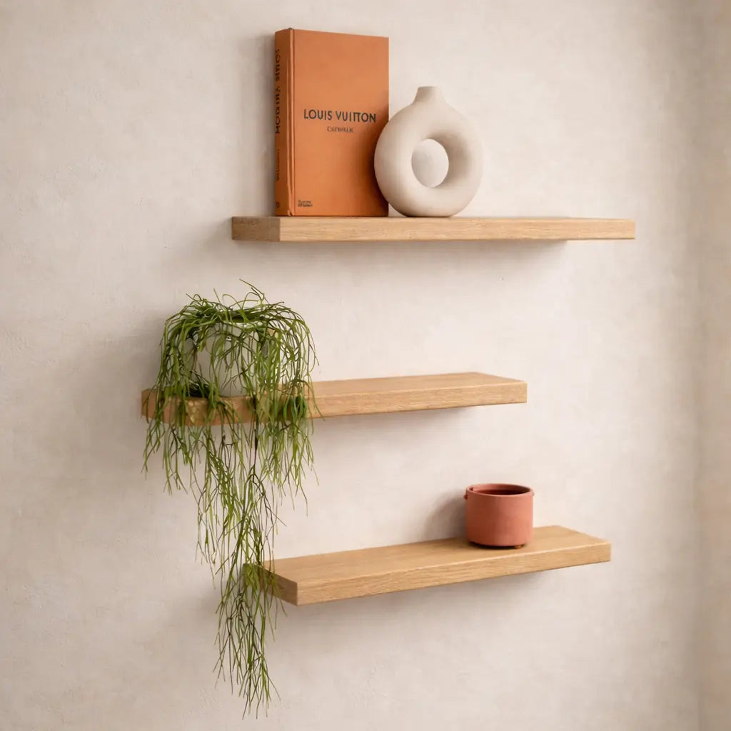 Solid Oak Shelves