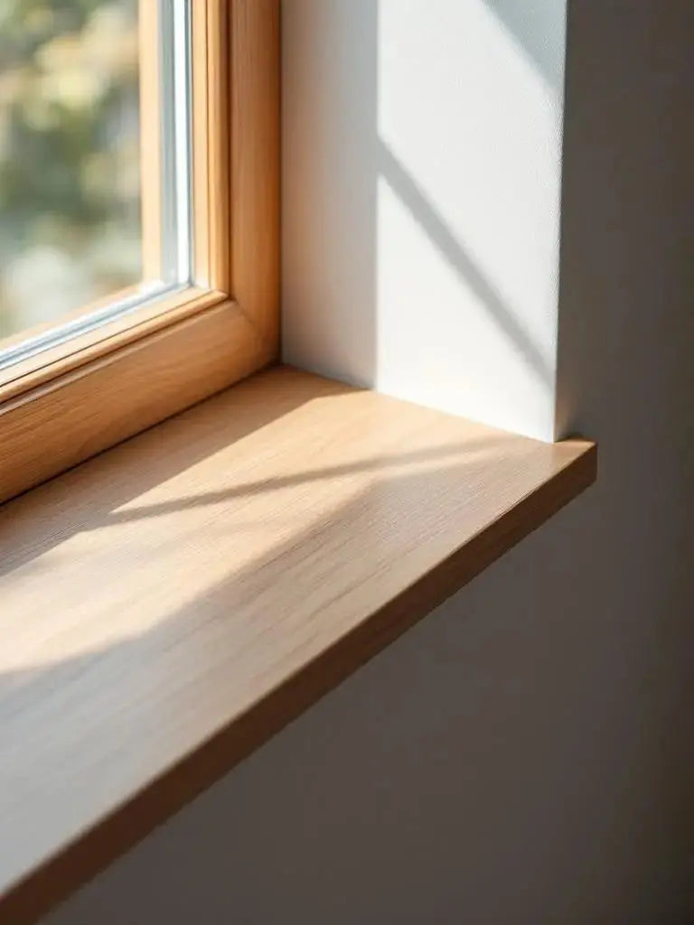 solid oak window board / sill