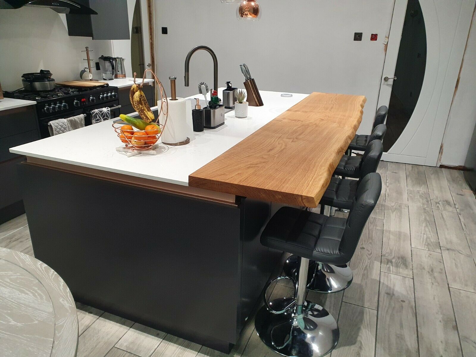 European Oak Live Edge Slabs | Fully Finished Oakguys