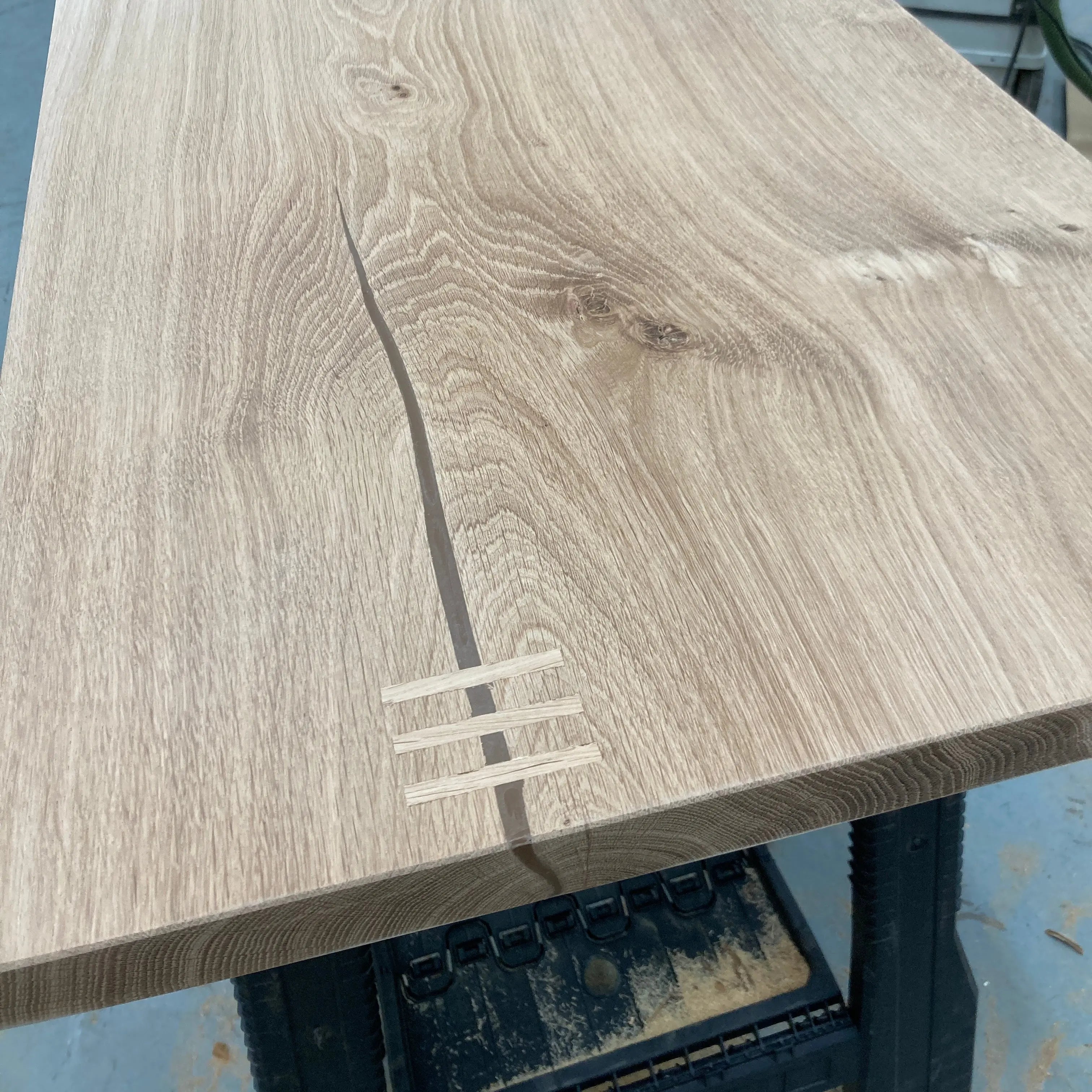 European Oak Live Edge Slabs | Fully Finished Oakguys