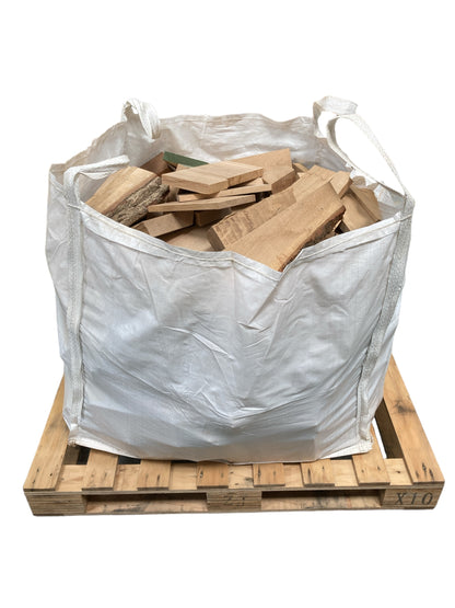 Oak Bulk Bag Burning Wood