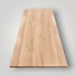 Rectangular table top on a gray background 