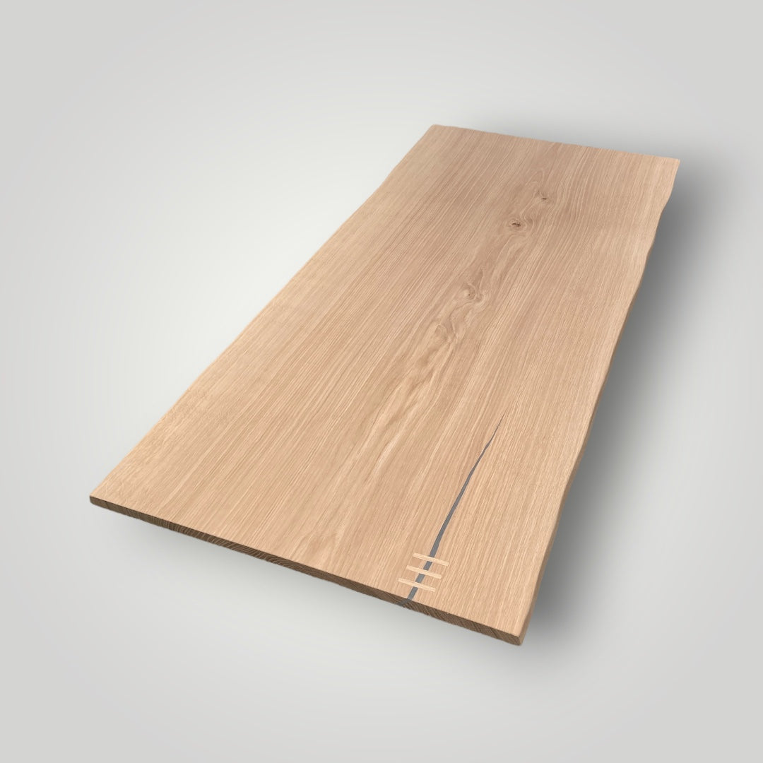 Wooden cutting board on a light gray background