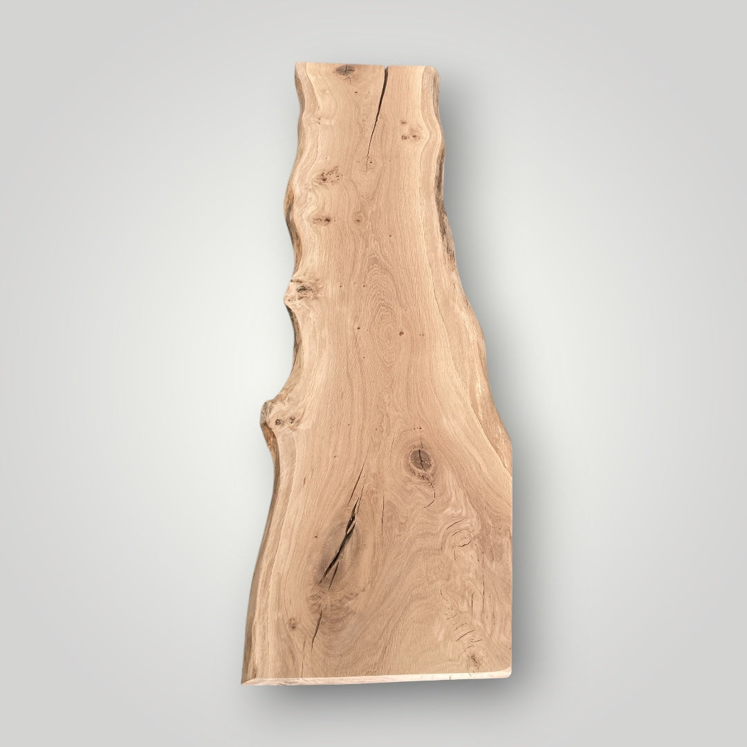 Unique Oak Board with Live Edge – Character English Oak 017
