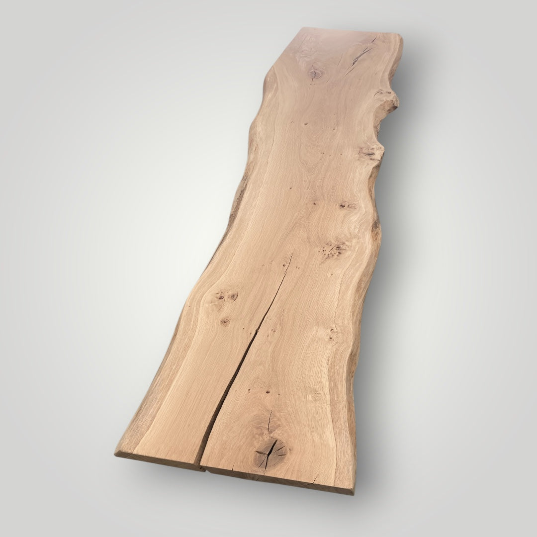 Unique Oak Board with Live Edge – Character English Oak 017