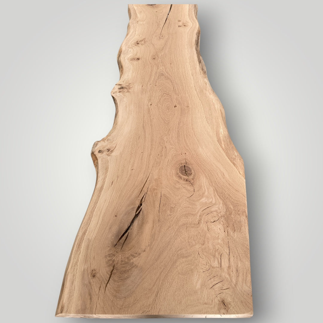 Unique Oak Board with Live Edge – Character English Oak 017