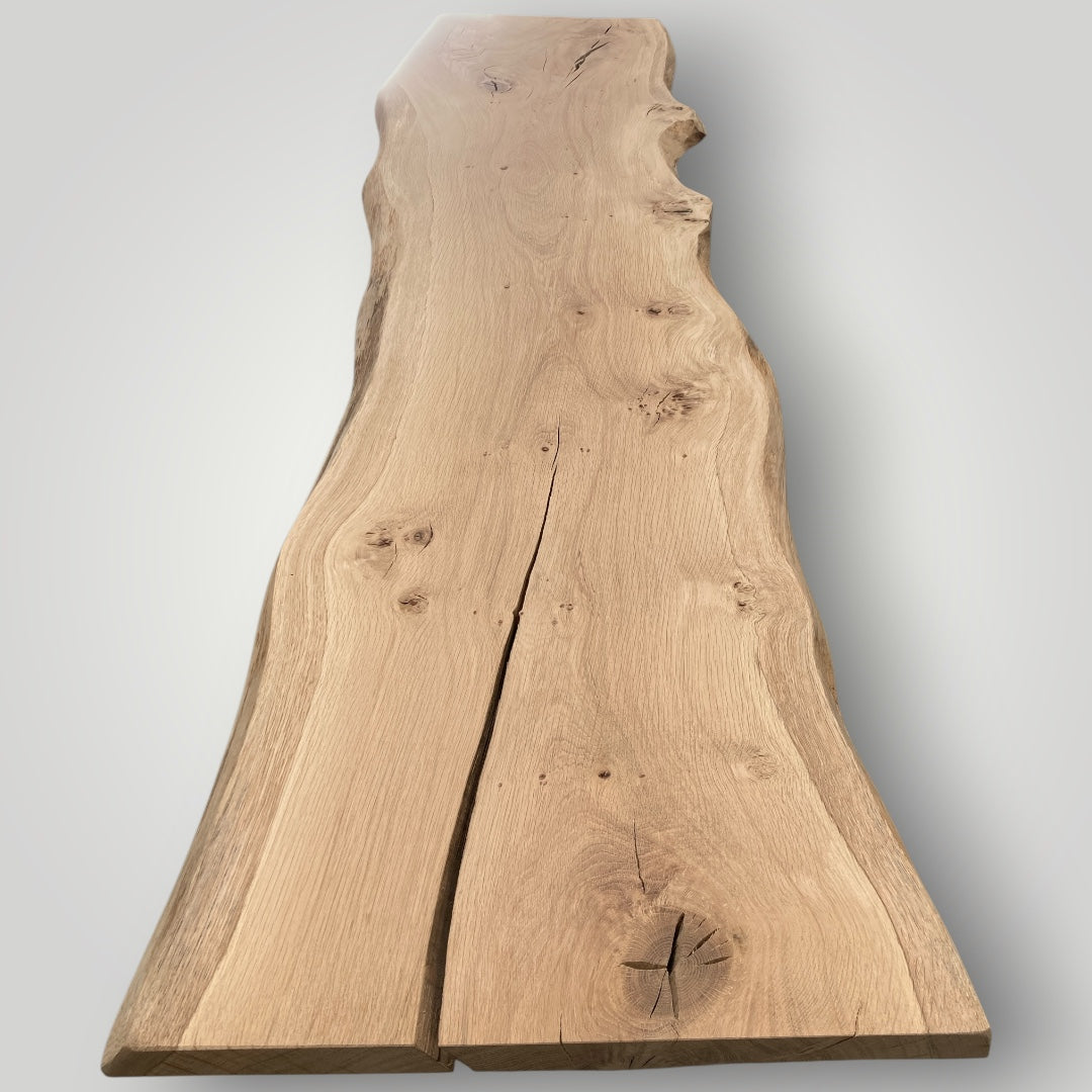 Unique Oak Board with Live Edge – Character English Oak 017
