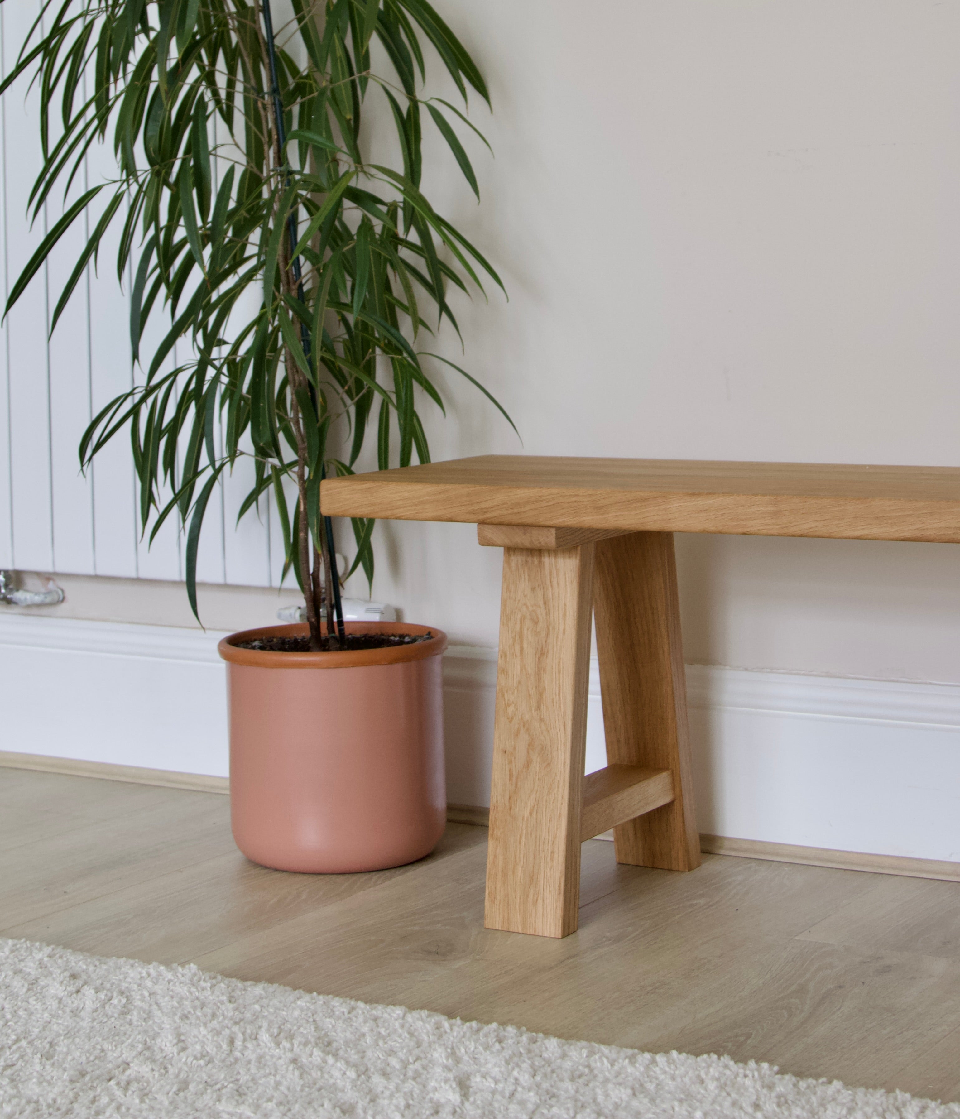 Oak Bench - Customisable - Dining Room / Hallway Seat